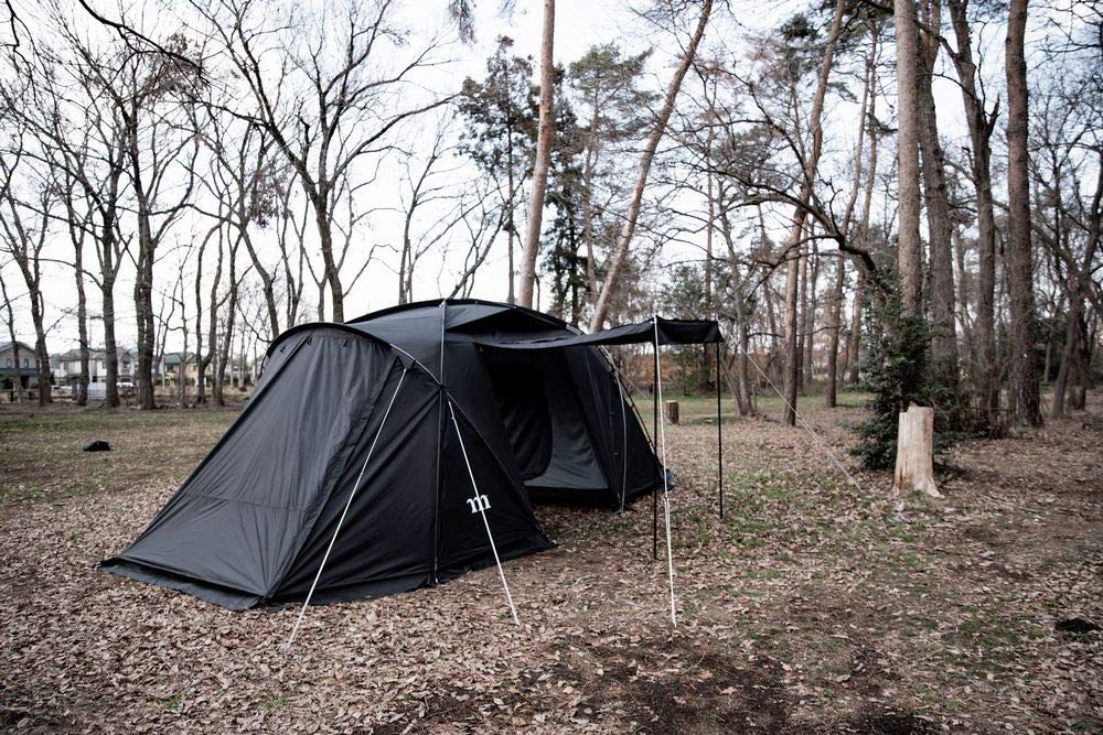 MURACO ZIZ 5P　ブラック ZIZ TENT SHELTER BLACK｜ジズテントシェルターブラック｜muraco